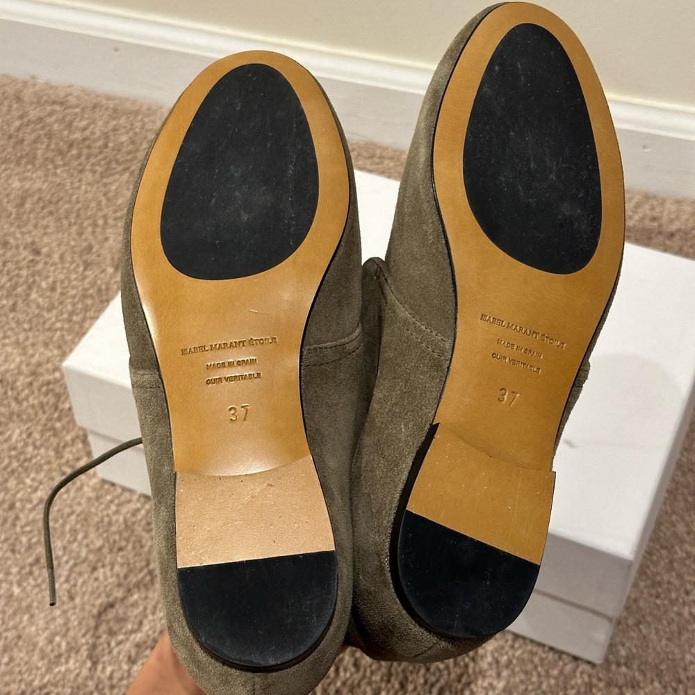 Isabel Marant Suede Velvet Boots - NEW IN BOX - Picture 8 of 10
